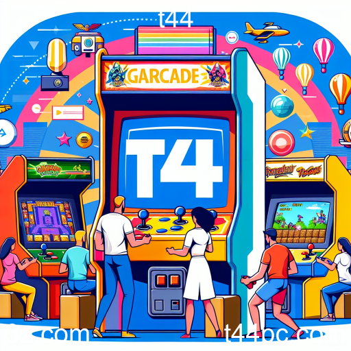 A Magia dos Jogos de Arcade na T44